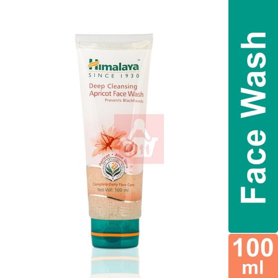 Himalaya Herbals Deep Cleansing Apricot Face Wash - 100ml
