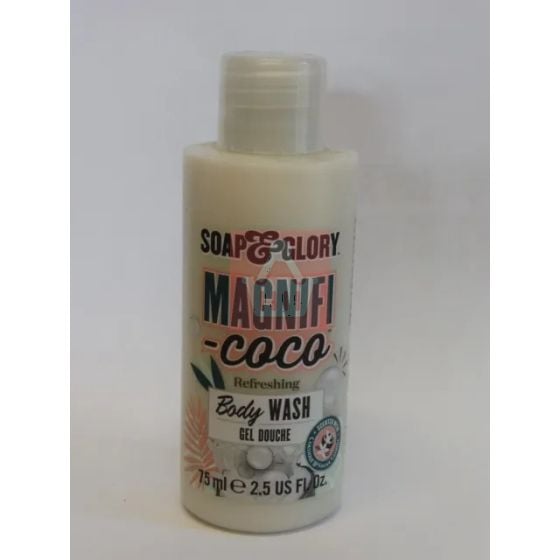 Soap and Glory Body Wash Mini MagnifiCoco Refreshing Travel Coconut 75ml
