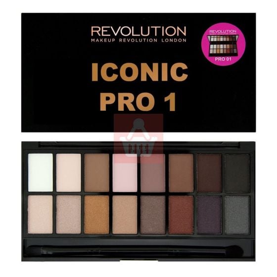 Makeup Revolution - Eye Shadow Palette - Iconic Pro 1