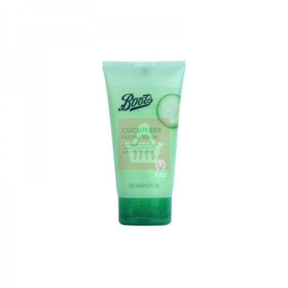 Boots Cucumber Facial Wash Gently Care Your Skin 150ml 