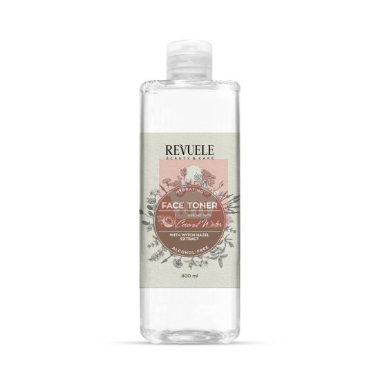 Revuele Alcohol Free Hydrating Toner With Witch Hazel & Coconut Water 400ml