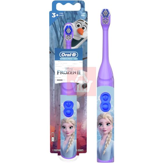 Oral B Kids Battery Power Electric Toothbrush age 3+ Soft 