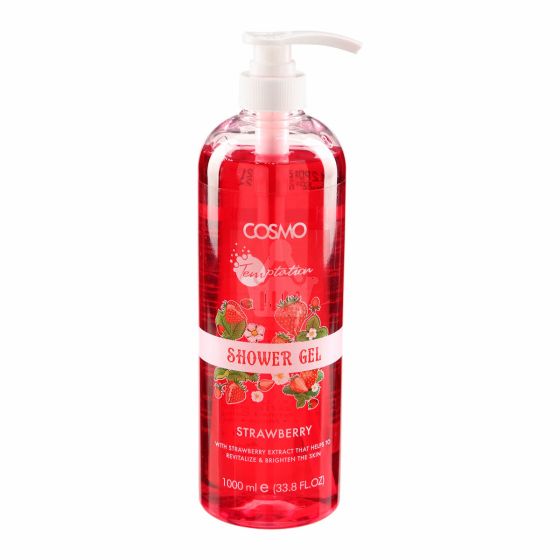 Cosmo Temptation Shower Gel Strawberry 1000 ml