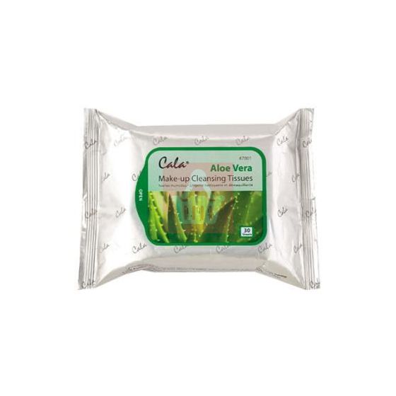 Cala Aloe Vera Cleansing Tissues - 30 Sheet - 67001