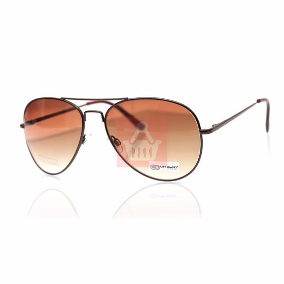 Aviator Sunglasses By City Shades - 6799 - Genuine American Brand