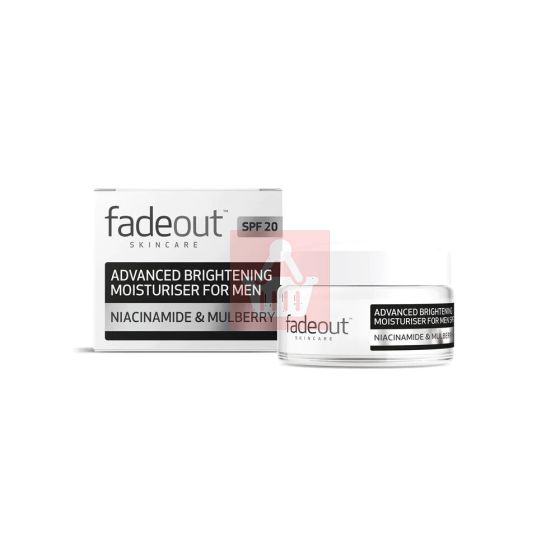 Fadeout Advanced Brightening Moisturiser For Men SPF20 50ml
