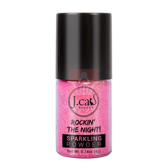 J.Cat Beauty Loose Glitter Sparkling Powder - Ultra Pink