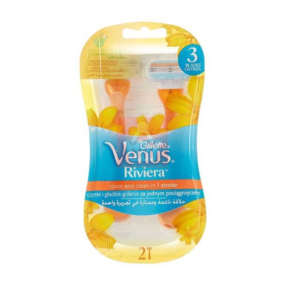 Gillette Venus Riviera Disposable Razor 2 Pcs