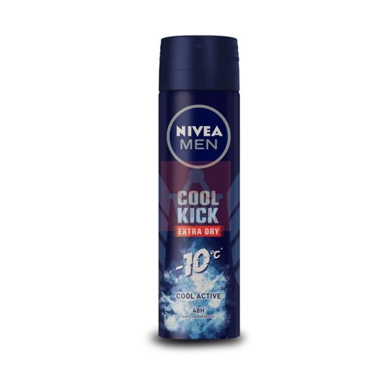 NIVEA MEN Body Spray Cool Kick Extra Dry 150ml