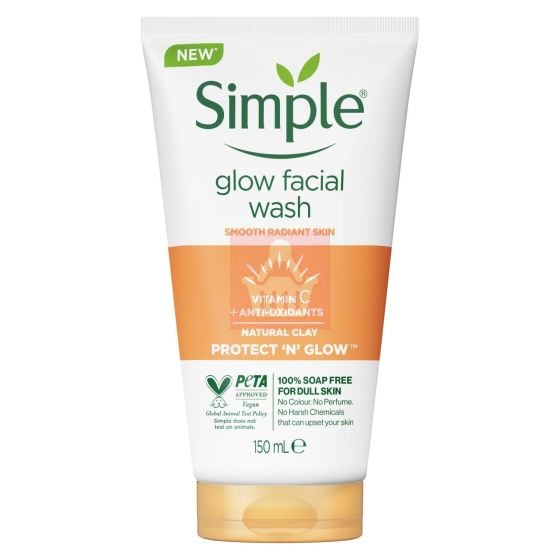 Simple Protect 'N' Glow Facial wash 150ml