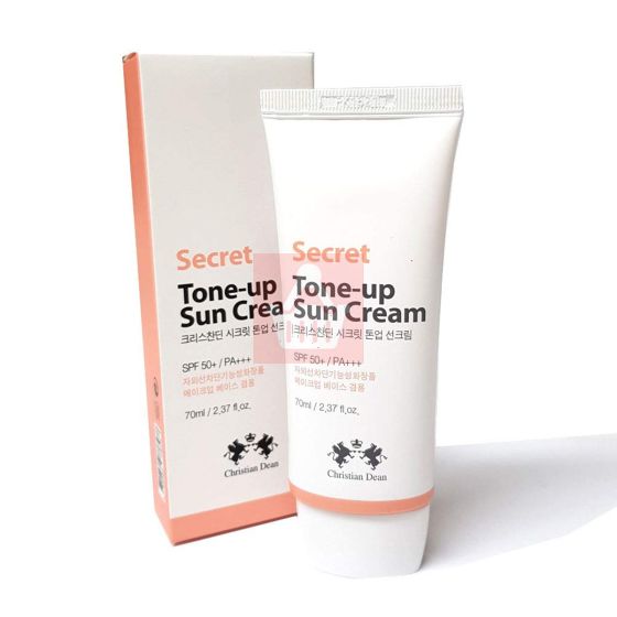 Christian Dean Secret Tone-Up Sun Cream with SPF50+ - 70ml