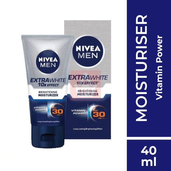 Nivea Men Extra White Brightening Moisturizer - 40ml