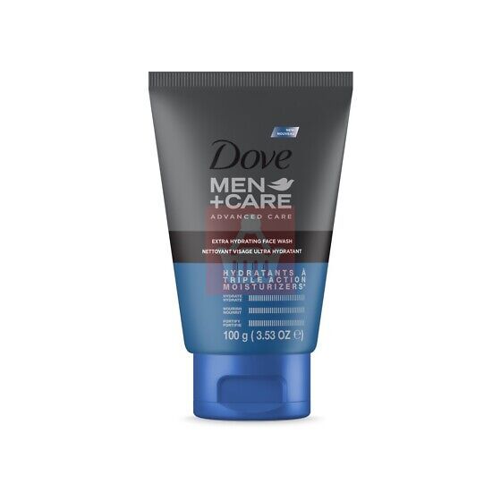 Dove Men Extra Hydrating Face Wash 100g