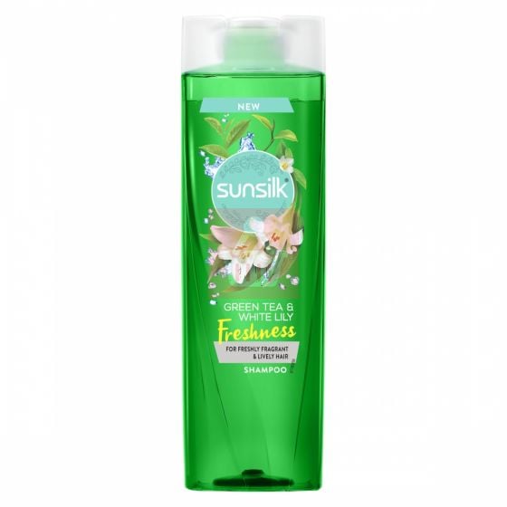 Sunslilk Green Tea & White Lily Freshness Shampoo 370ml