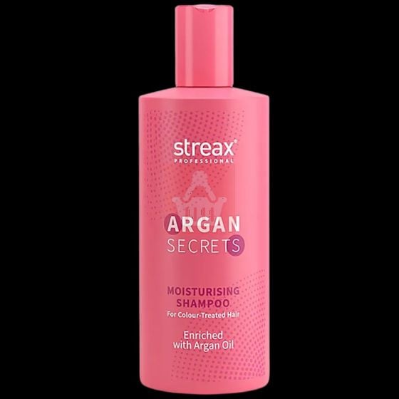 Streax Professional Argan Secrets Moisturising Shampoo For Colour Treated Hair 300 ml