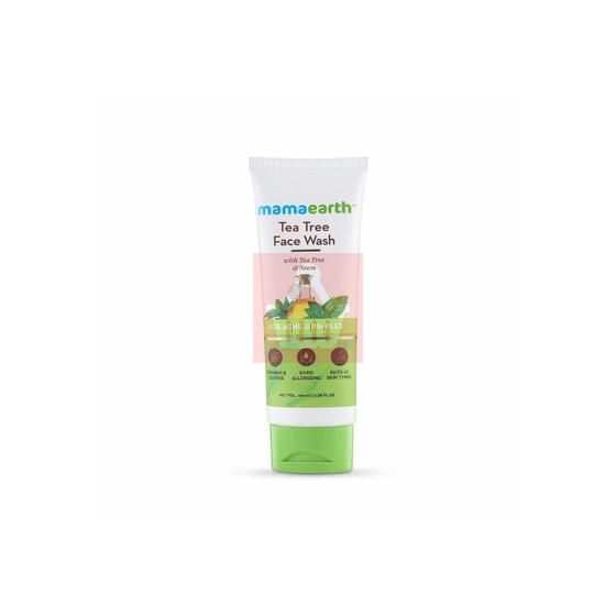 Mamaearth Tea Tree Facewash For Acne and Pimples 100ml