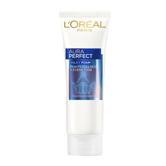 Loreal Aura Perfect Fights Dullness & Evens tone Milky Foaming Facewash - 100ml