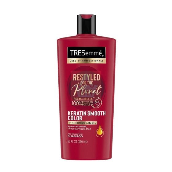Tresemme Keratin Smooth Color With Moroccan Oil Shampoo - 650ml