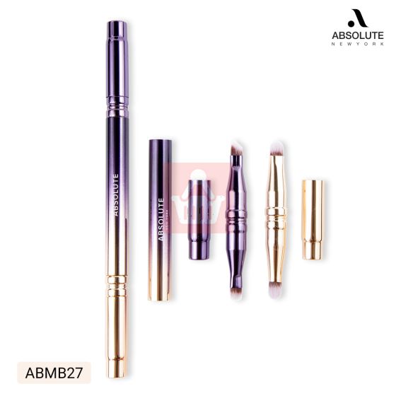 Absolute New York 4 in 1 Multipurpose Brush For Eyes & Lips - ABMB27