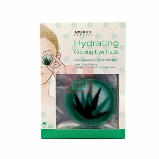 ABNY - Hydrating Cooling Eye Pads Skin Luenching Aloe - 16 Pads - AEP 22