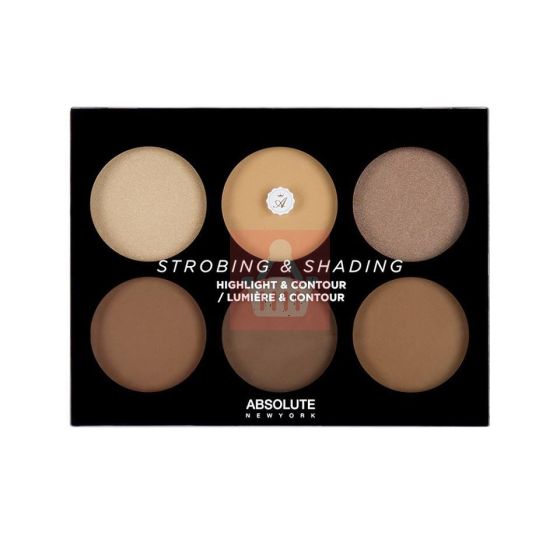 Absolute New York Highlight & Contour Palette - Tan To Deep - AHC02 - 20gm