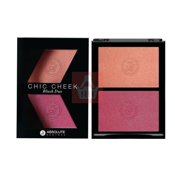 Absolute New York Chic Cheek Blush Duo - MFBD 03 Pinched/Flushed 