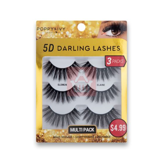 Absolute New York Multipack 5D Darling Eye Lashes - ELDM28 Elaine