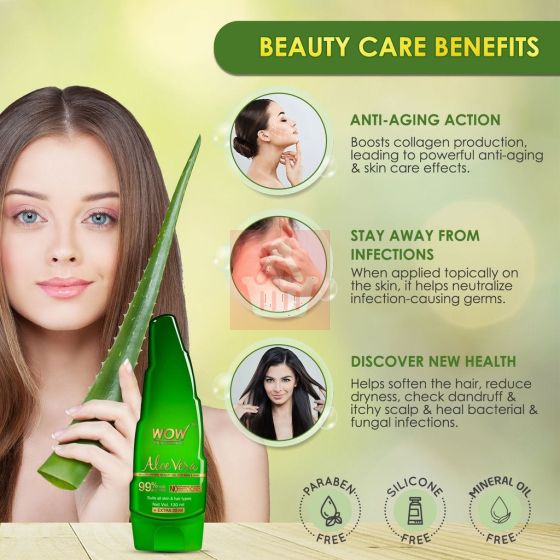 Wow Skin Science Aloe Vera Gel 250ml