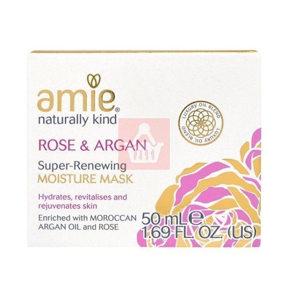 Amie Naturally Kind Rose & Argan Super Renewing Moisture Mask - 50ml