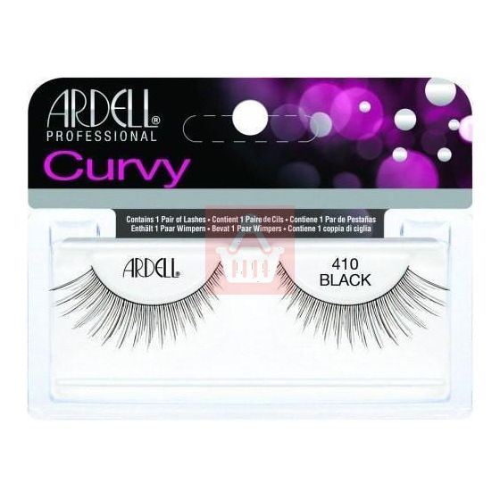 Ardell Curvy False Eyelashes - Black - 410