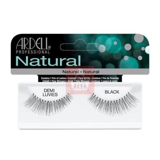 Ardell Natural False Eyelashes - Black - Demi Luvies