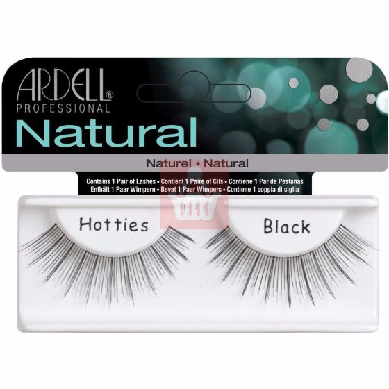 Ardell Natural False Eyelashes - Black - Hotties