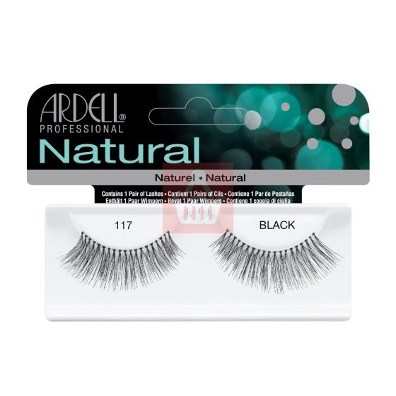 Ardell Natural False Eyelash - Black - 117