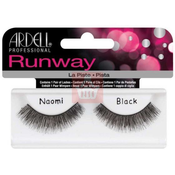 Ardell Runway False Eyelashes - Black - Naomi