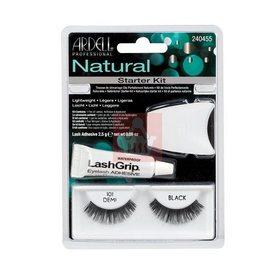 Ardell Natural False Eyelashes - Starter Kit - 101 Black