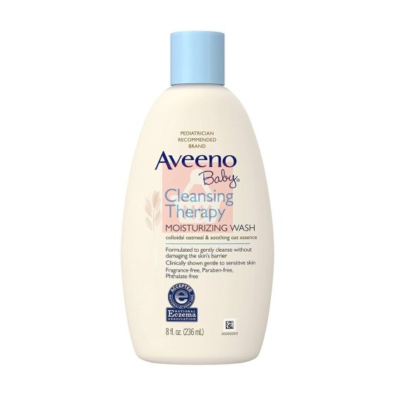 Aveeno Baby Cleansing Therapy Moisturizing Wash - 236ml