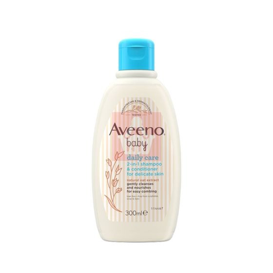 Aveeno Baby Daily Care 2-In-1 Shampoo & Conditioner 300ml