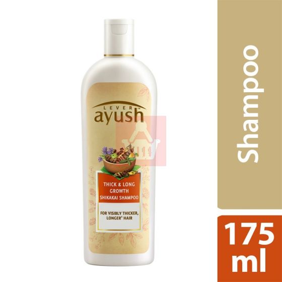 Lever Ayush Thick & Long Growth Shikakai Shampoo - 175ml