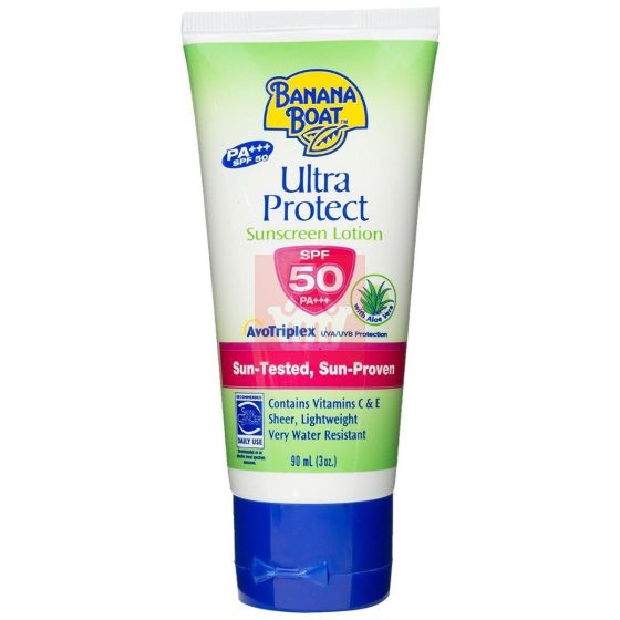 Banana Boat Ultra Protect Sunscreen Lotion SPF 50 90ml