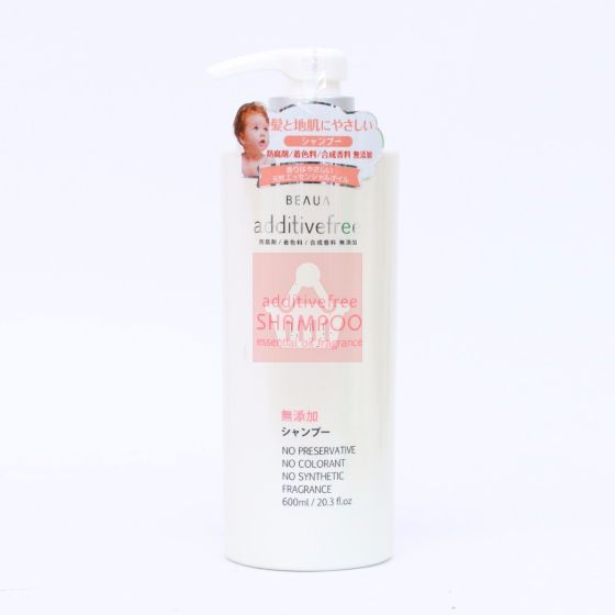 Beaua Additive free Shampoo with Essential Oil Fragrance - 600ml