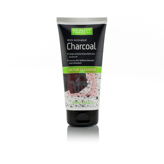 Beauty Formulas - Activated Charcoal Detox Cleanser - 150ml