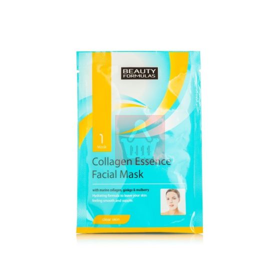 Beauty Formulas Collagen Essence Facial Mask - 1 Sheet