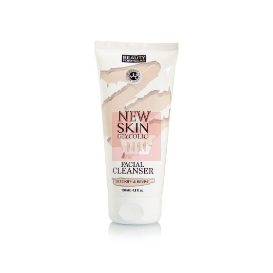 Beauty Formulas New Skin Glycolic Facial Cleanser - 150 ml