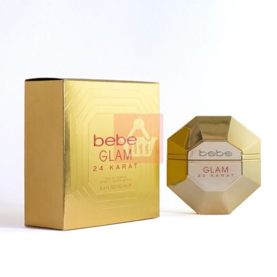 Bebe Glam 24 Karat - Perfume For Women - 3.4oz (100ml) - (EDP)