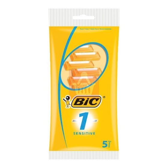 Bic Disposable 5Pcs Razor Pack - Orange
