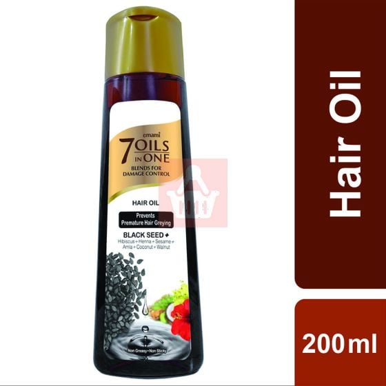 Emami 7 Oils in One Black Seed - 200ml