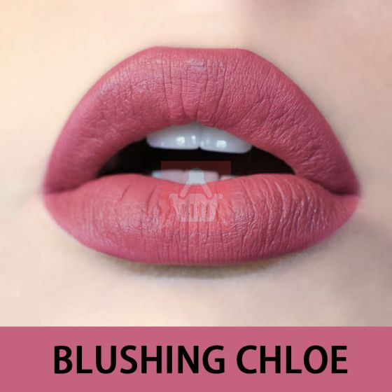 Lois Chloe 8 hrs Long Lasting Semi Matte Lipstick - Blushing Chloe - 3.8gm