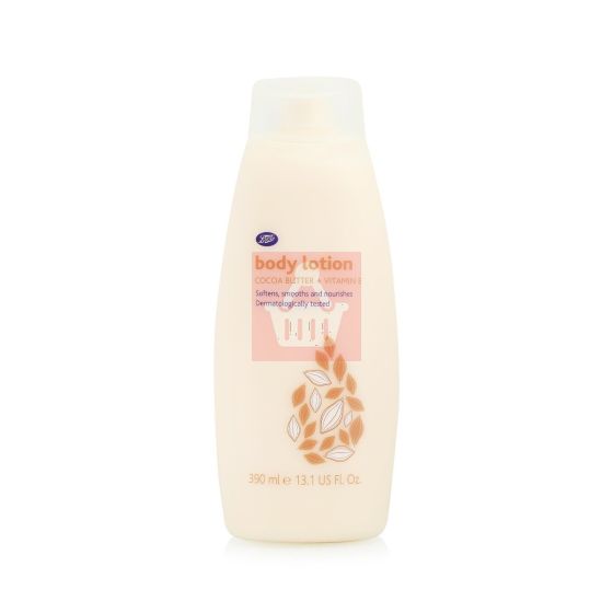 Boots Cocoa Butter & Vitamin E Body Lotion - 390ml