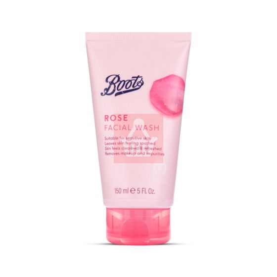 Boots Rose Facial Wash 150ml