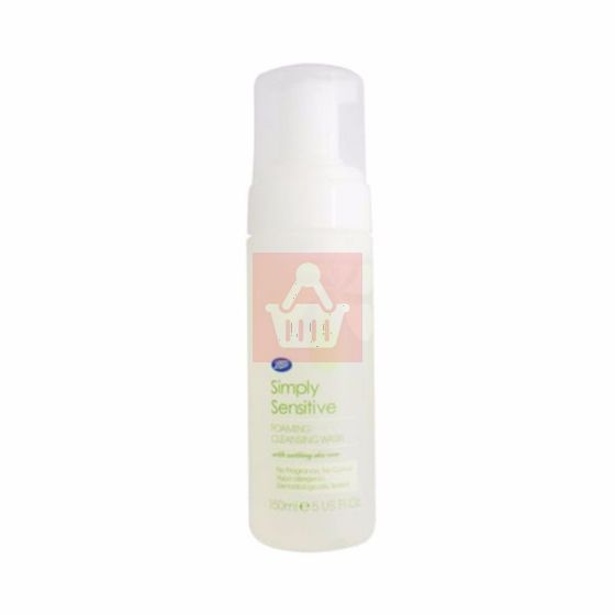 Boots Simply Sensitive Foaming Cleansing Wash - 150ml
